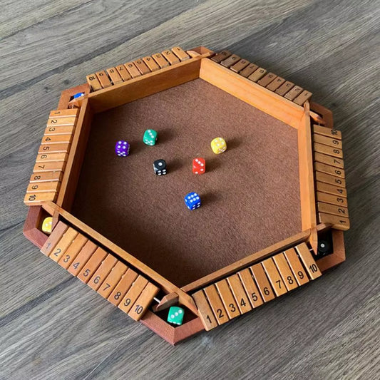 Shut The Box : Le Jeu de Dés en Bois qui Stimule l'Esprit et Renforce les Liens Familiaux